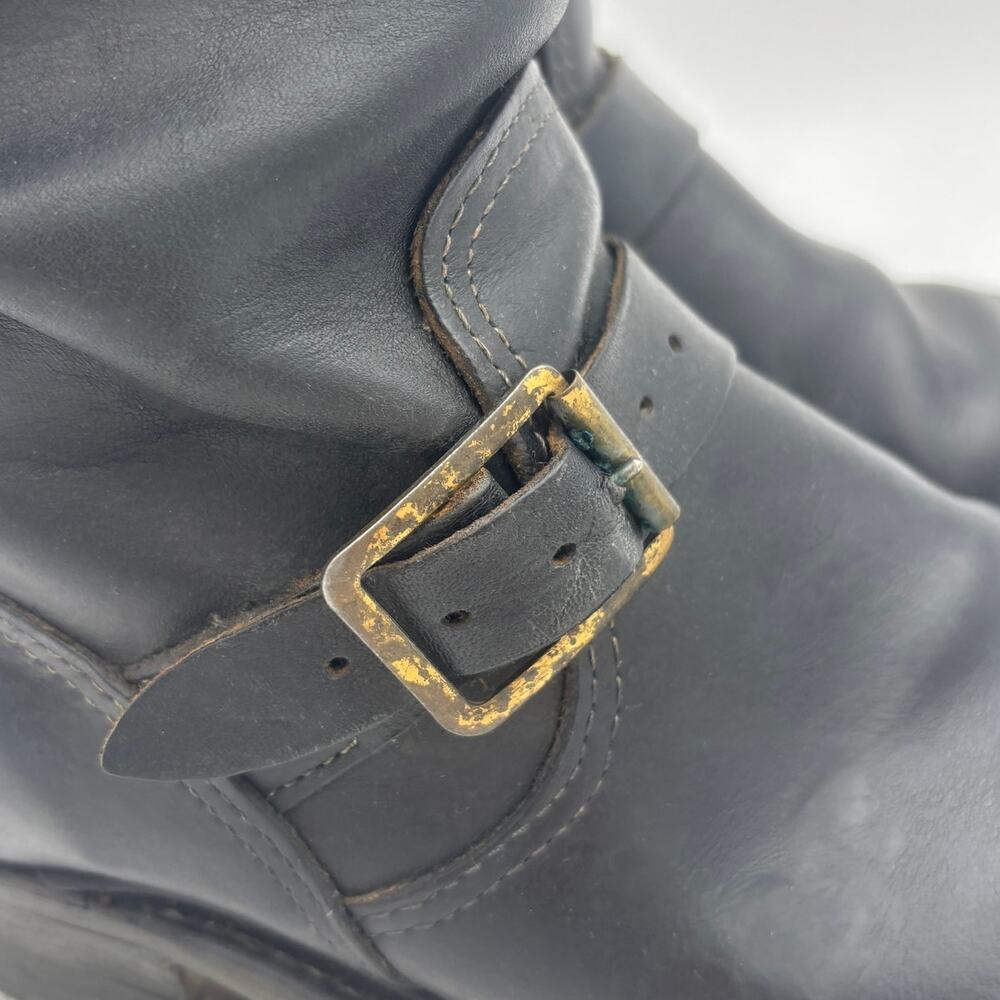 Vintage 60s Penney's Big Mac Engineer Buckle Moto Boots Men's 10 Workwear - Picture 14 of 14